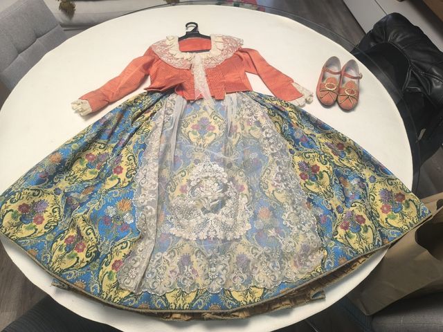 Traje de fallera infantil