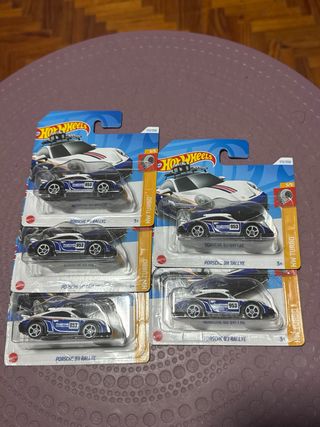 Porsche 911 rallye hot whells Bugatti / lamborghin
