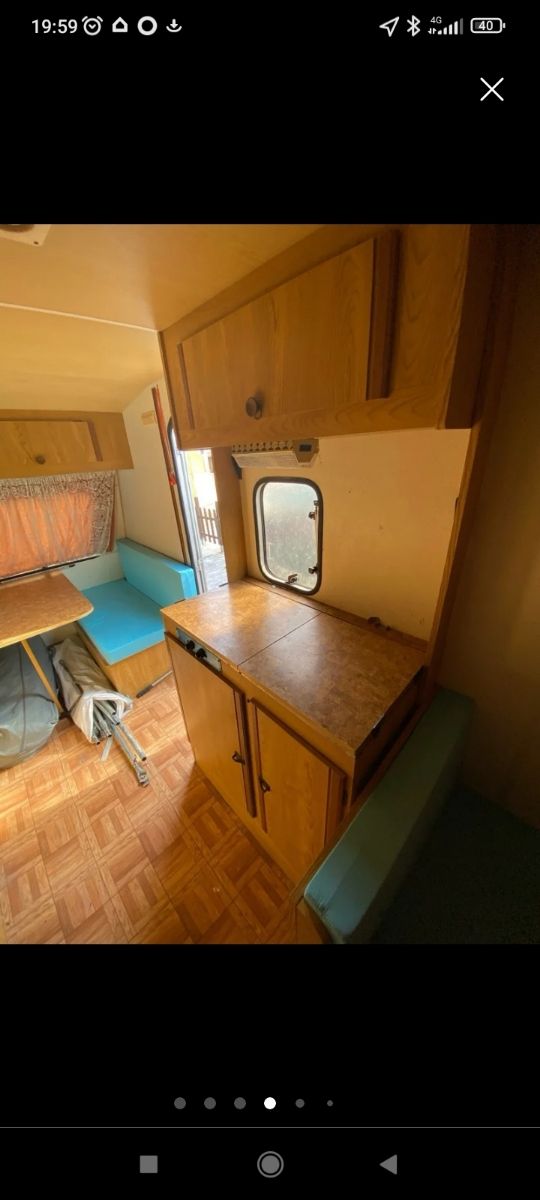 Caravana 6 plazas menos 750 kg Hergo Alce