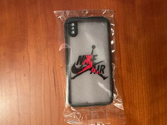Carcasa protectora Nike AIR Jordan  iPhone X Nueva