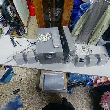 Home Theatre Philips 5 casse + sub