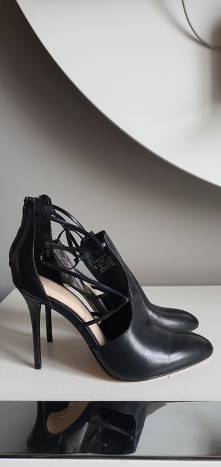 ZAPATOS TACÓN PIEL ZARA 40