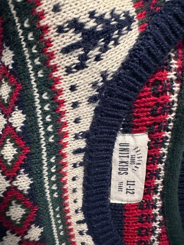 Jersey navidad talla 11