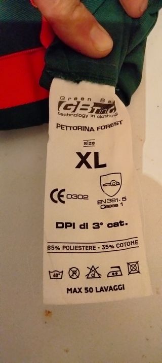 Salopette Anti taglio Nuova