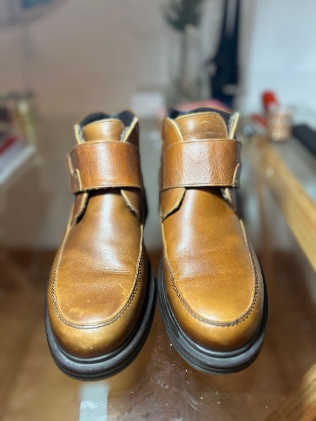 Botas de piel marrones Dustin talla 44 hombre