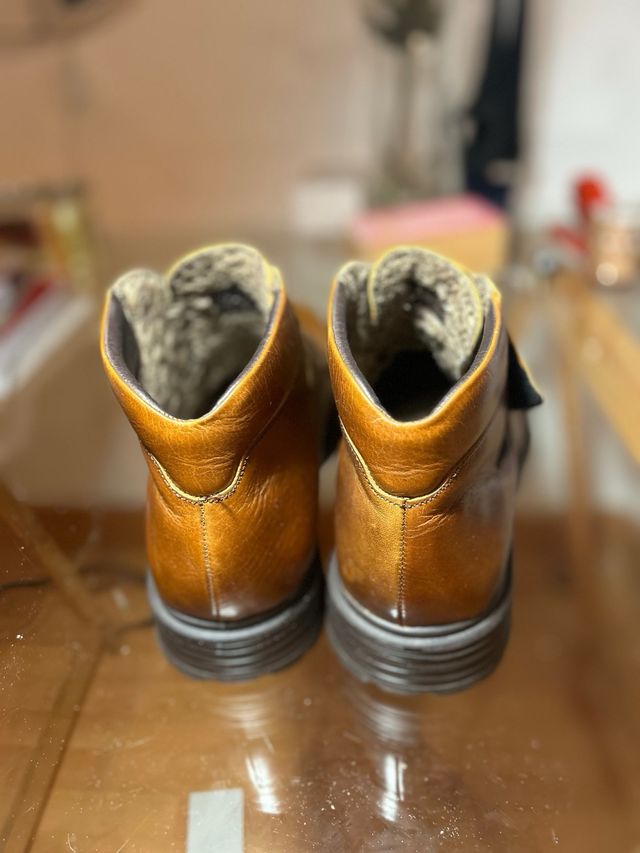 Botas de piel marrones Dustin talla 44 hombre