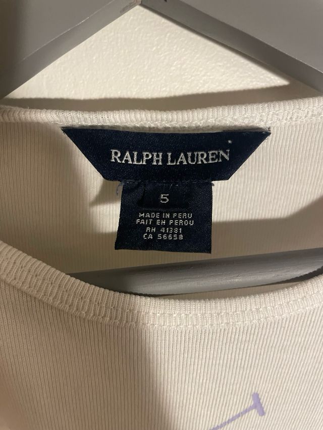 Camiseta niño niña Ralph lauren
