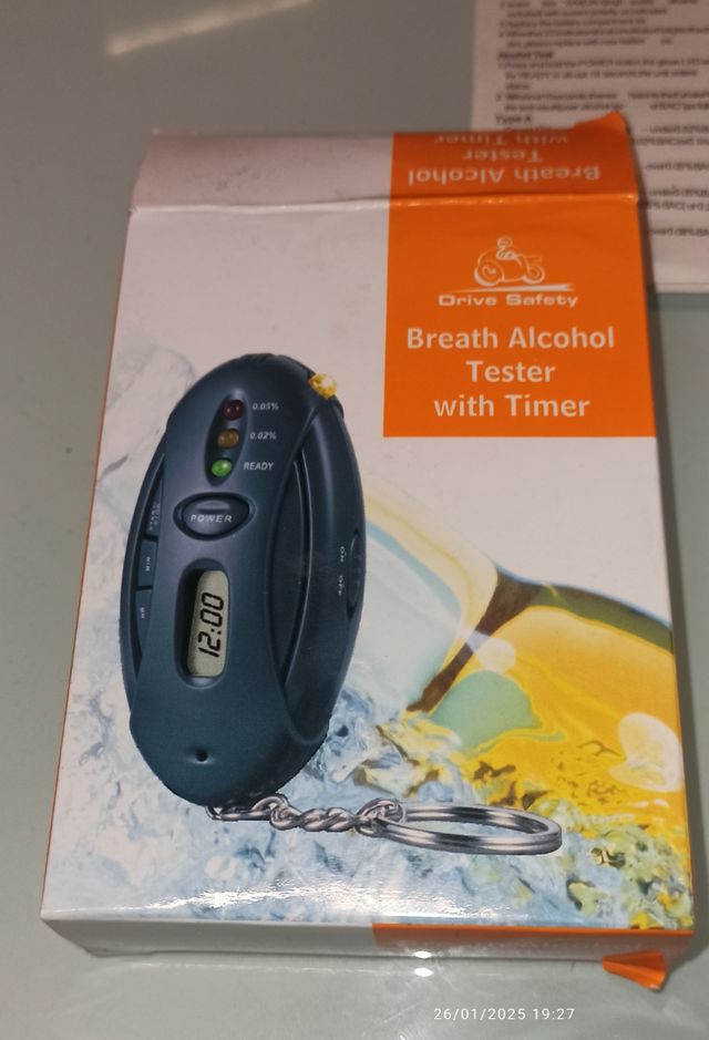Alcohol Tester portachiavi