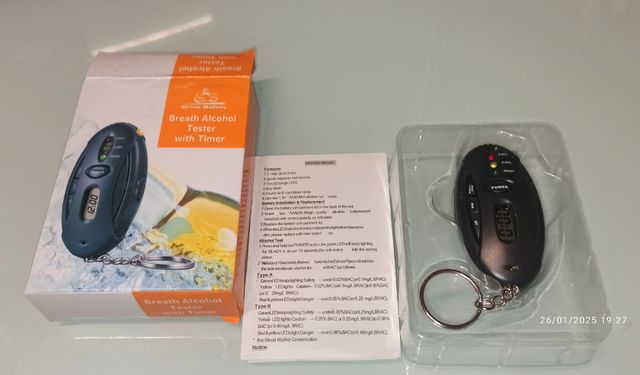 Alcohol Tester portachiavi