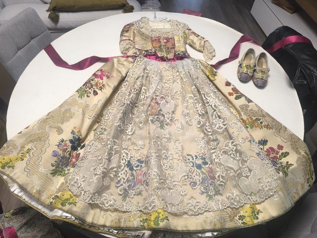 Traje de fallera infantil