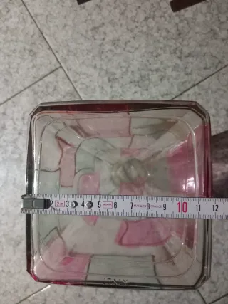 Bottiglia Decanter Vintage Decorata - Vetro