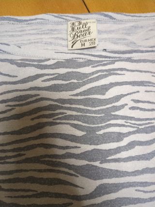 Camiseta animal print cebra gris