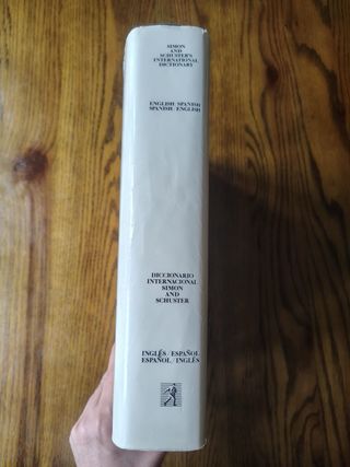 Diccionario Simon and Schuster Inglés Español
