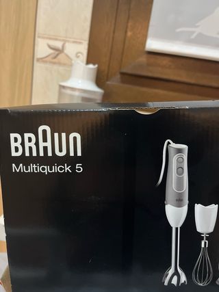 Batidora Braun con accesorios motor no funciona