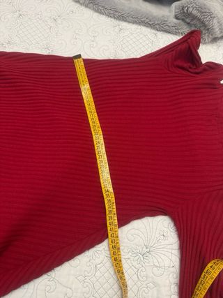 Jersey largo rojo