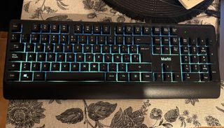 Teclado de membrana con cable USB