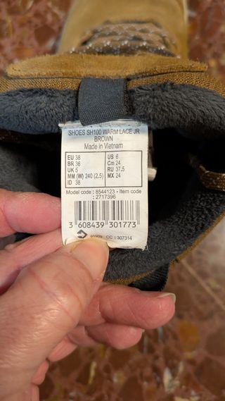 Bota montaña niño-a Talla 38
