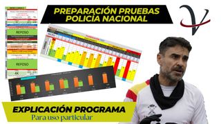 PROGRAMA ENRTENAMIENTO PRUEBAS POLICÍA NACIONAL