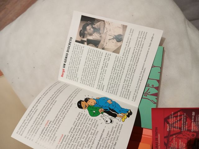 DVD Tintin 75 Aniversario y 3 largometrajes