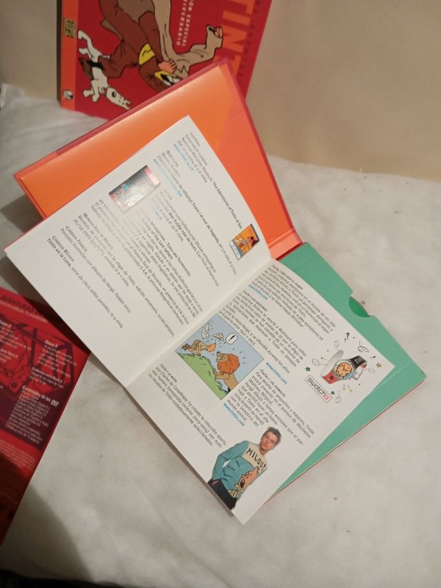 DVD Tintin 75 Aniversario y 3 largometrajes