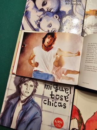 Colección de 19 Libro CDs de Miguel Bosé