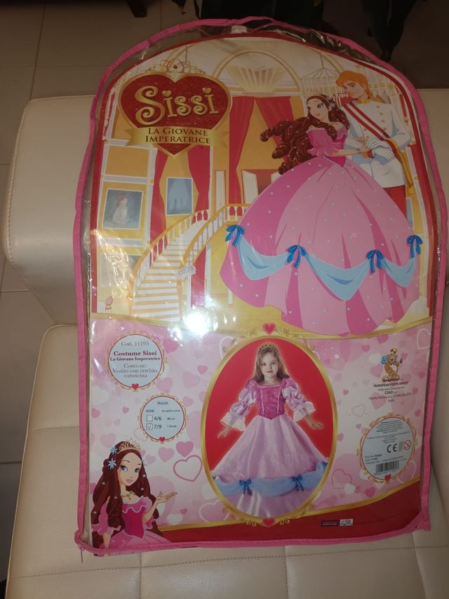 Vestito carnevale principessa Sissy