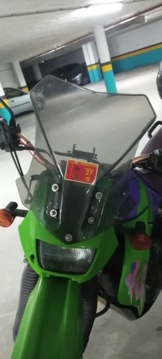 Moto Kawasaki klr 650