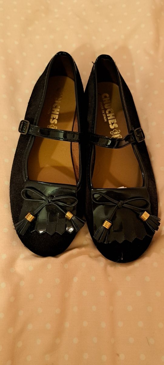 Manoletina de piel Chuches