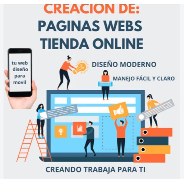 CREACIÓN PÁGINAS WEBS Y TIENDAS ONLINE EMPRESAS