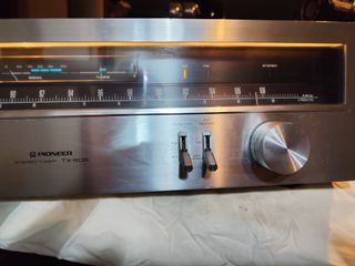 PIONEER sintonizador TX 608 II seríe plata