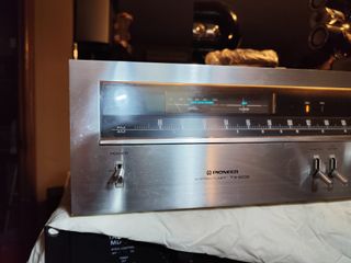 PIONEER sintonizador TX 608 II seríe plata