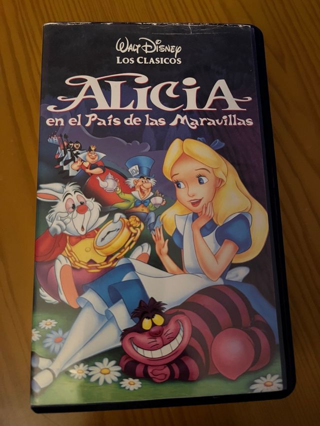 Vhs disney alicia en el pais de las maravillas