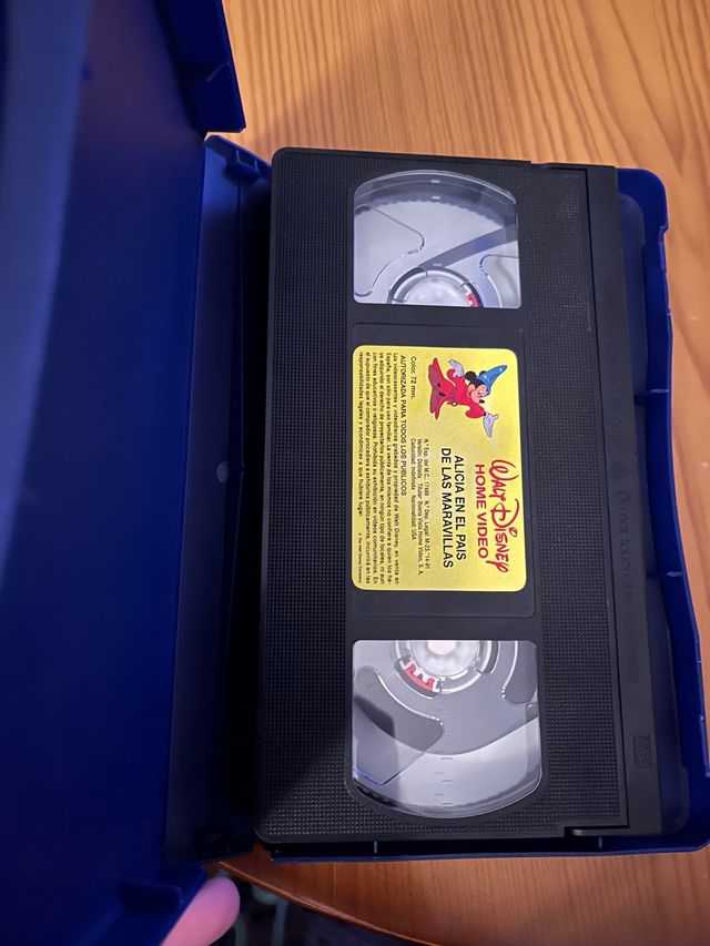 Vhs disney alicia en el pais de las maravillas