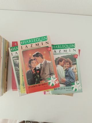 Novelas:jazmín,corin tellado, harlequin