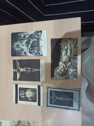 Estampas y postales religiosas