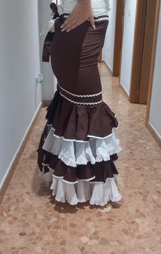 Falda flamenca 