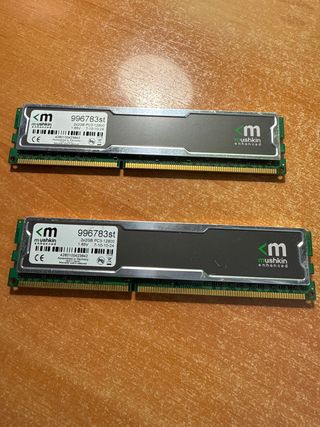 Mushkin 4Gb silverline 996783st 2x2Gb ddr3