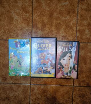 Video cassette Walt Disney - lotto VHS