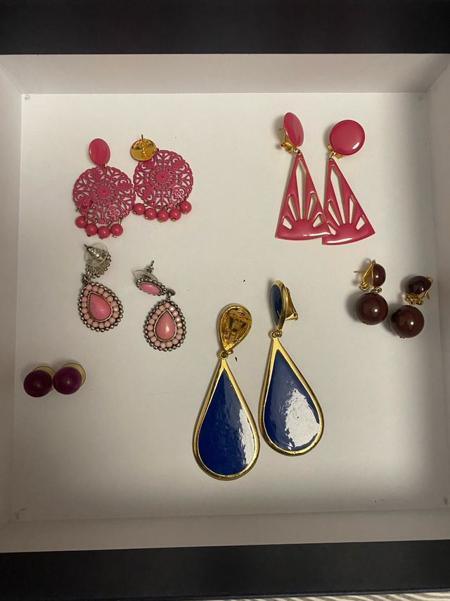 Pendientes flamenca