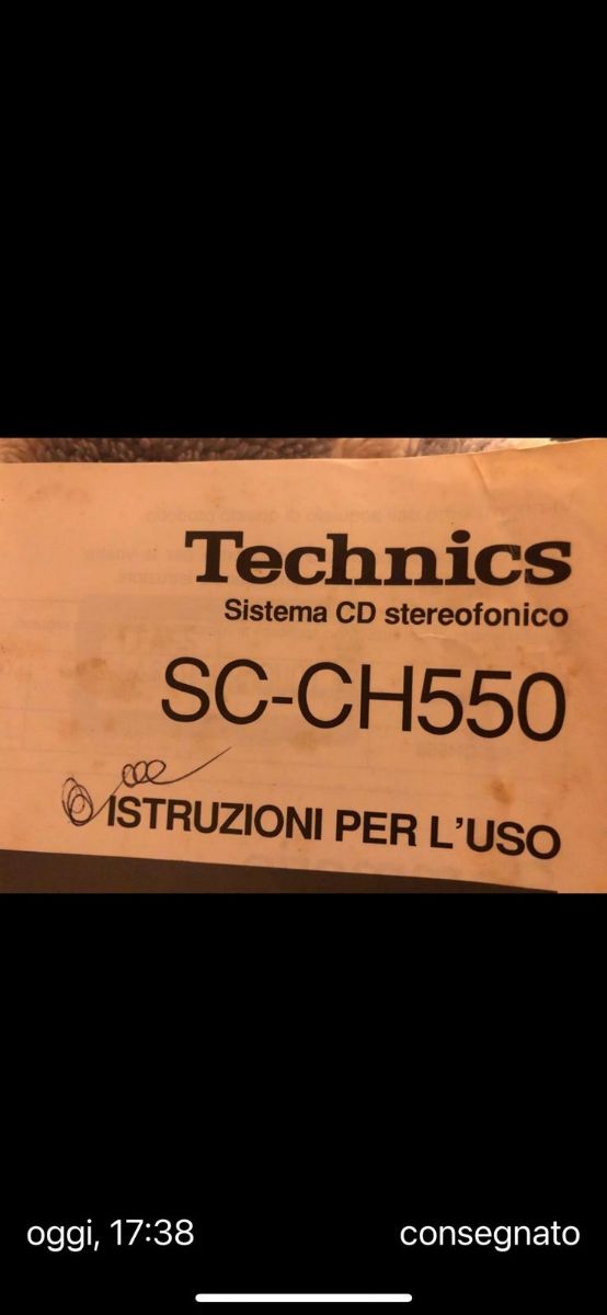 Stereo technics sc ch550 ritirosul posto