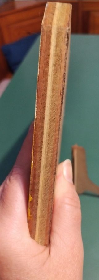 Dipinto su asse di legno