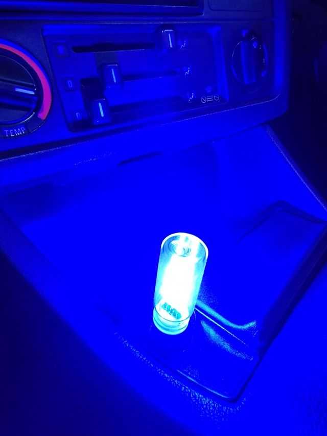 Luz Led Ambiente USB coche habitación