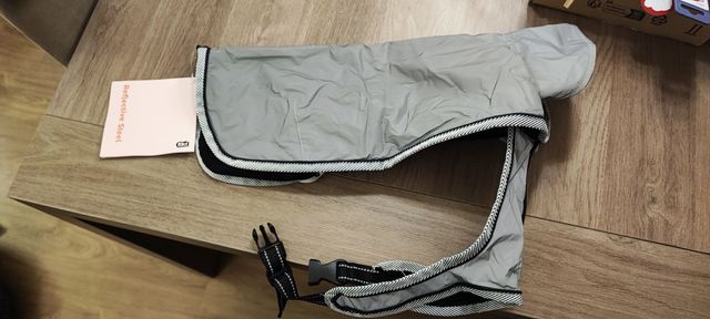 Chubasquero reflectante con forro polar para perro