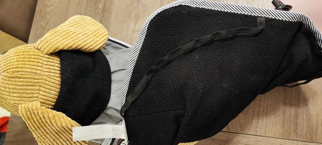 Chubasquero reflectante con forro polar para perro