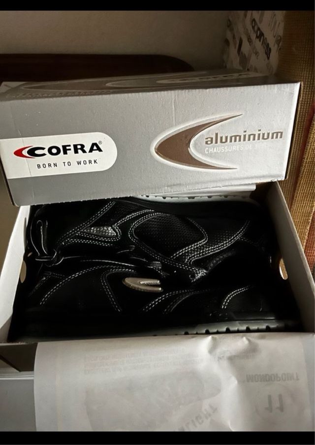 Zapato de seguridad cofra petri n42 s1 p src