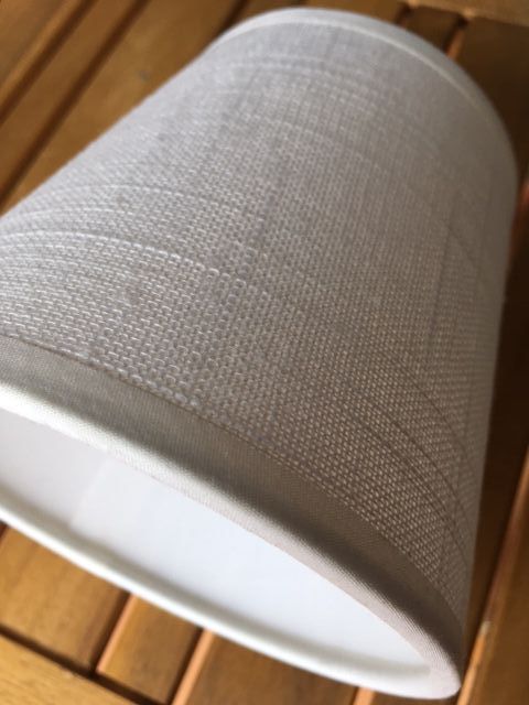 PANTALLA LÁMPARA BLANCA