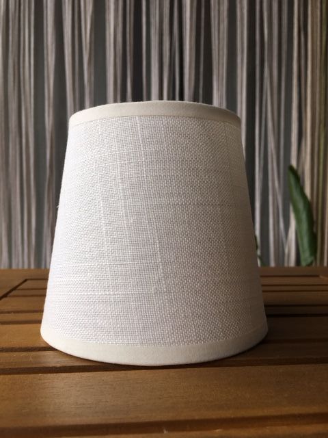 PANTALLA LÁMPARA BLANCA