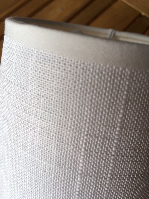 PANTALLA LÁMPARA BLANCA