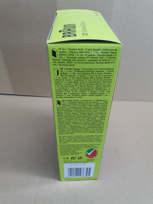 AFEITADORA MARCA BRAUN MOD.S3