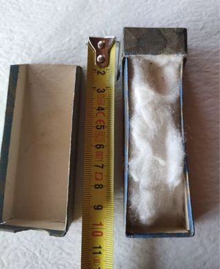 Cucchiaino antico moneta argento e ametista